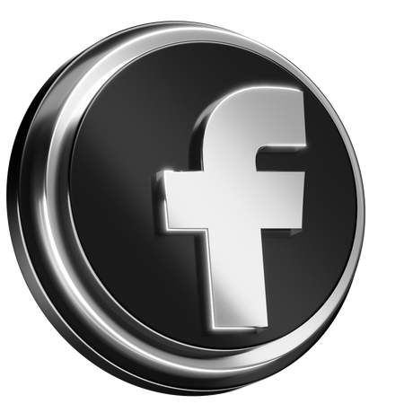 Free Facebook  3D Icon