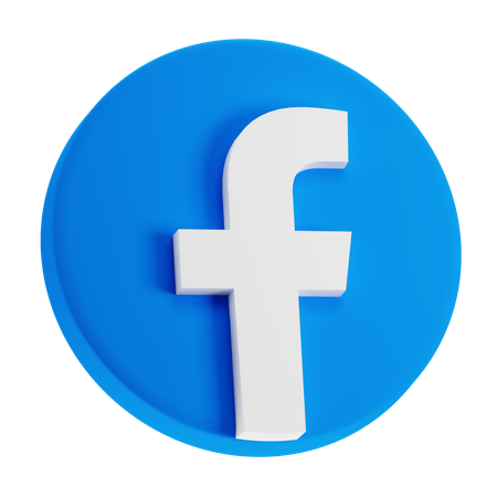 Free Facebook  3D Icon