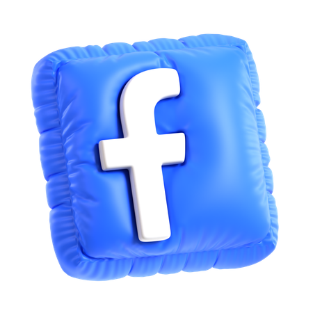 Free Facebook  3D Icon