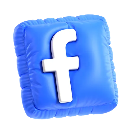 Free Facebook  3D Icon