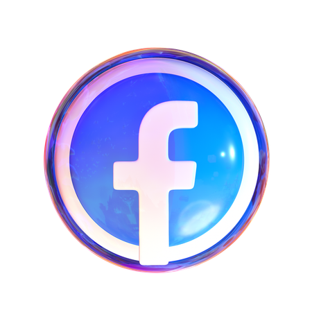 Free Facebook  3D Icon