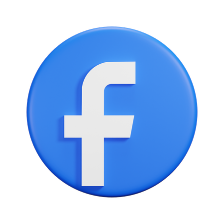 Free Facebook  3D Icon