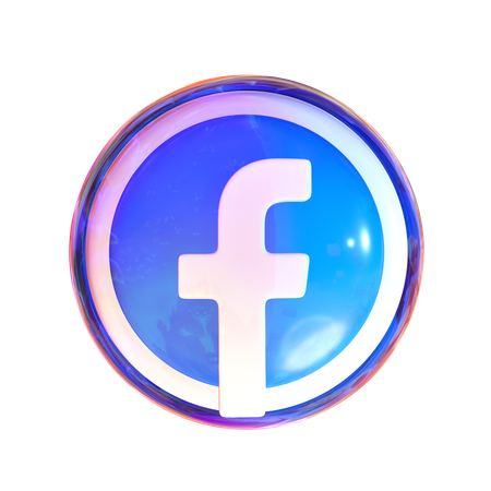 Free Facebook  3D Icon