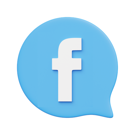 Free Facebook  3D Icon
