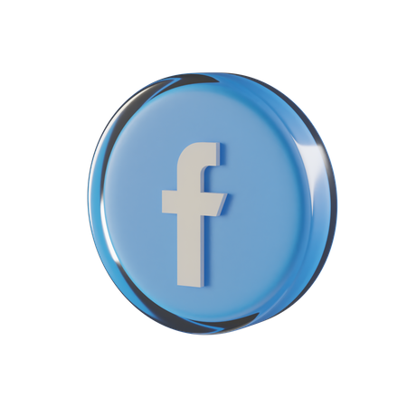 Free Facebook  3D Icon