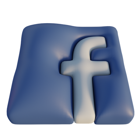 Free Facebook  3D Icon