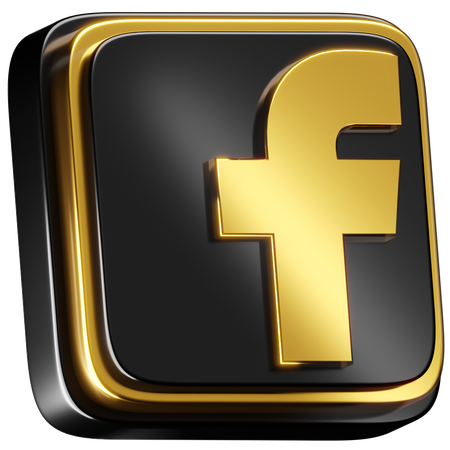 Free Facebook  3D Icon