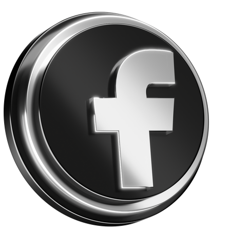 Free Facebook  3D Icon