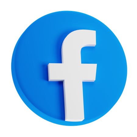 Free Facebook  3D Icon