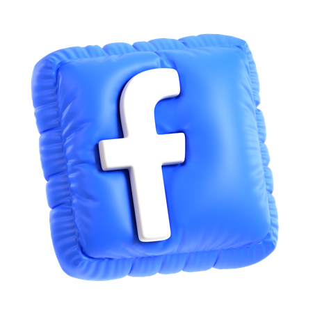 Free Facebook  3D Icon