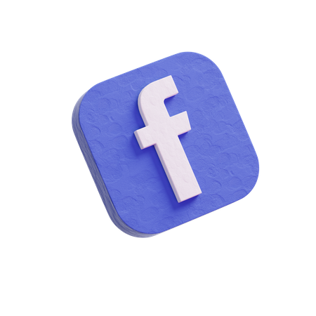 Free Facebook  3D Logo