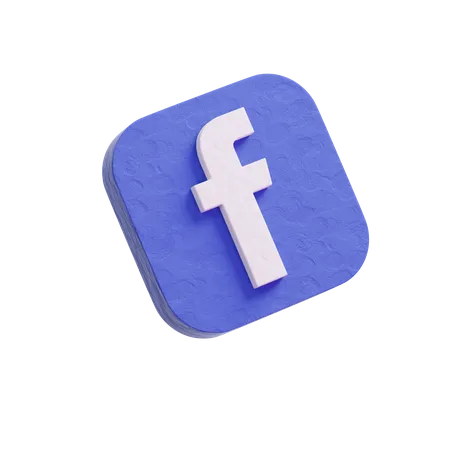 Free Facebook  3D Logo