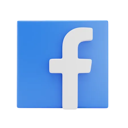 Free Facebook  3D Logo