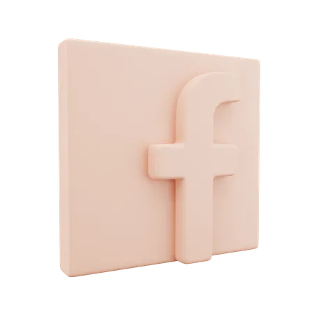 Free Facebook  3D Logo