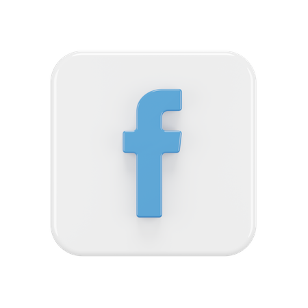 Free Facebook  3D Logo