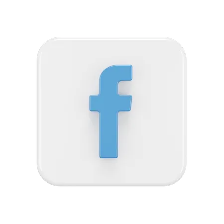 Free Facebook  3D Logo