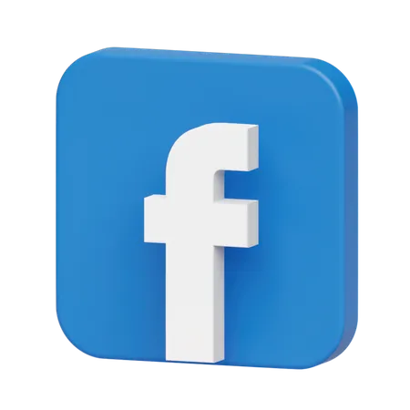 Free Facebook  3D Logo