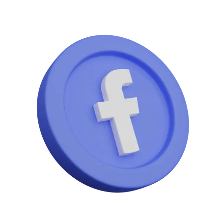 Free Facebook  3D Logo