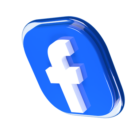 Free Facebook  3D Logo