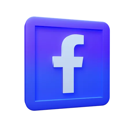 Free Facebook  3D Logo