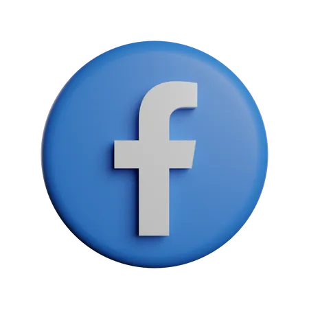 Free Facebook  3D Logo