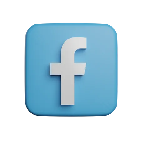 Free Facebook  3D Logo