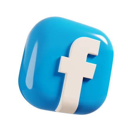 Free Facebook  3D Logo