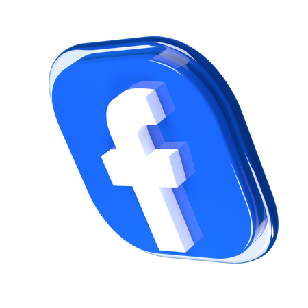 Free Facebook  3D Logo