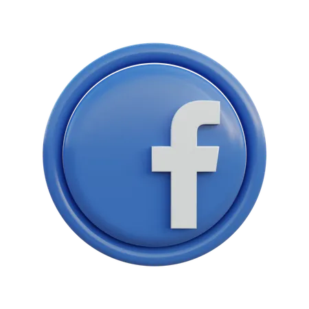 Free Facebook 3D Icon