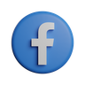 facebook 3d logo
