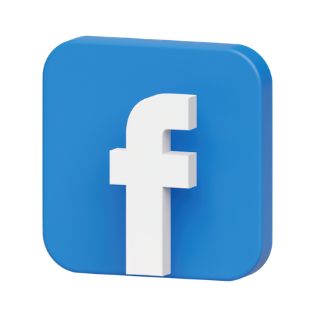 Free Facebook Logo  3D Logo