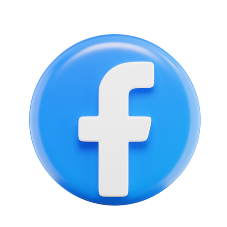 ArtStation - Facebook logo Icon Low-poly 3D model | Resources