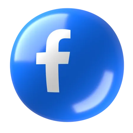 Free Facebook 3 D Logo 3D Icon