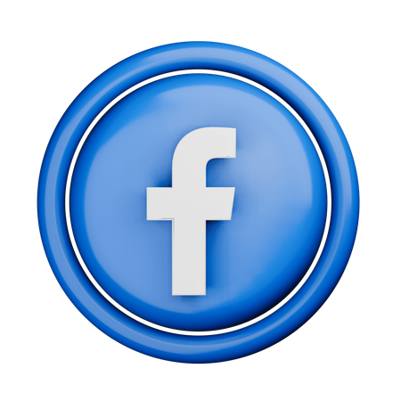 Free Facebook Logo  3D Icon