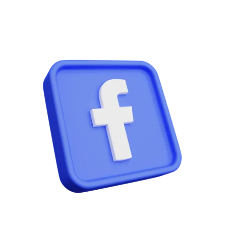 Free Facebook Logo  3D Logo