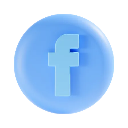 Free Facebook Logo  3D Icon