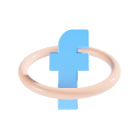 Free Facebook Logo  3D Icon