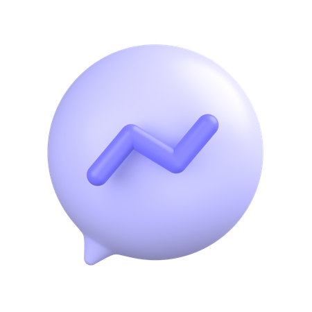 Free Facebook-messenger-1  3D Icon