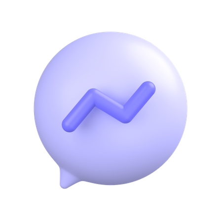Free Facebook-messenger-1  3D Icon