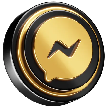 Free Facebook Messenger  3D Icon