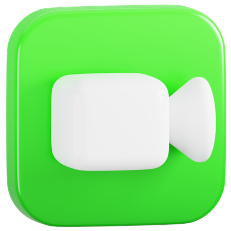 Free FaceTime  3D Icon