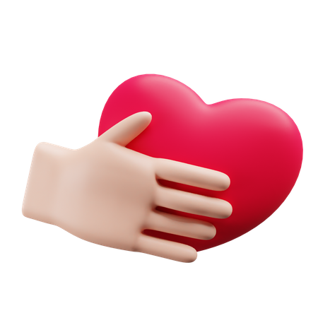 Free Fall in love  3D Icon