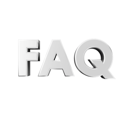 Free Faq  3D Icon