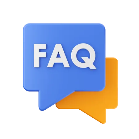 Free Faq Chat  3D Icon