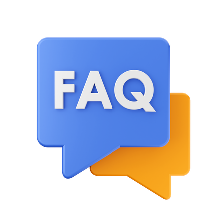 Free Faq Chat  3D Icon