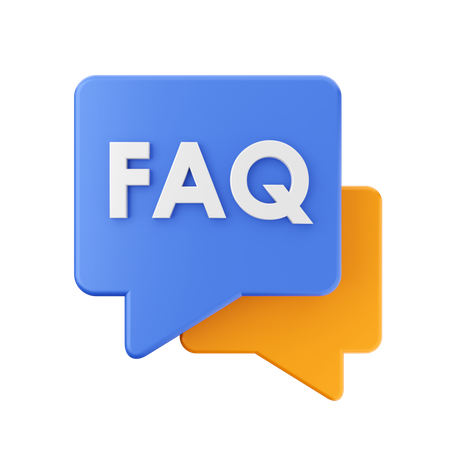 Free Faq Chat  3D Icon
