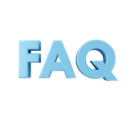 Free FAQ lettre  3D Icon