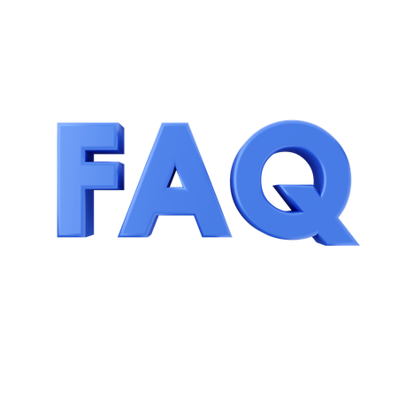 Free Faq Sign  3D Icon