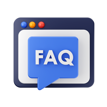 Free FAQ sur le site Web  3D Icon