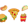 3d fast-food logo